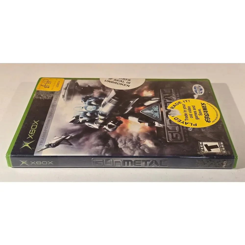 Gun Metal Xbox Game CIB Complete In Box